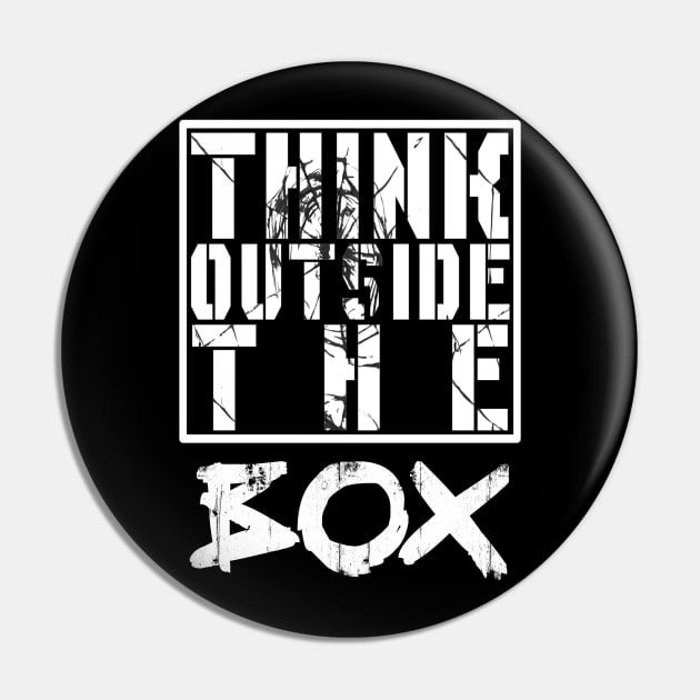 THINK OUTSIDE THE BOX Pin by CanCreate