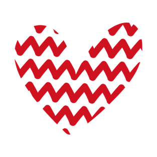 Chevron Heart T-Shirt