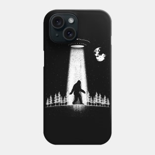 Bigfoot Ufo Phone Case