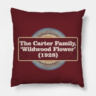 The Carter Family, (vintage look) Pillow