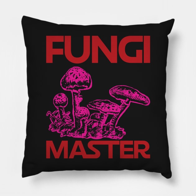 Fungi Master Pillow by pelagio