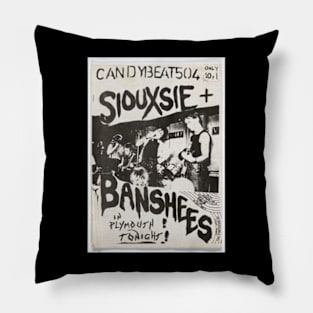 Siouxsie and the Banshees Dark Aesthetics Pillow