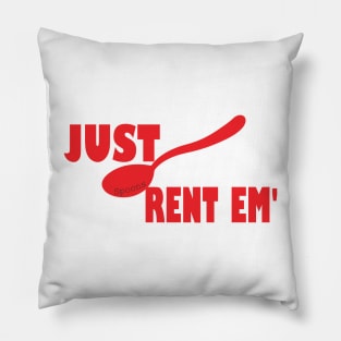 SPOONS! Just rent em Pillow