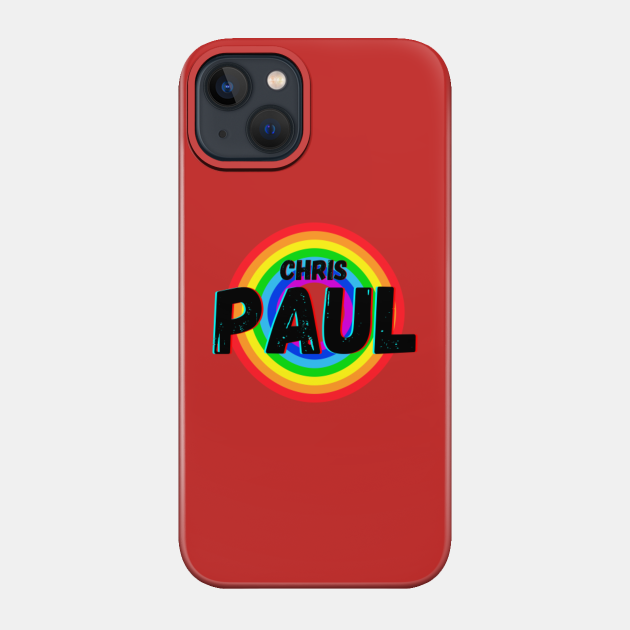 Chris Paul - Basketball gifts vintage Retro Rainbow quotes for BOYS AND dad - Chris Paul - Phone Case