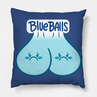 Blue Balls Pillow