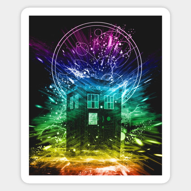 time storm - Doctor Who - Sticker