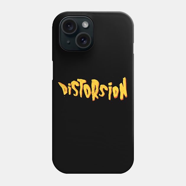 logo Distorsion Phone Case by Distorsion