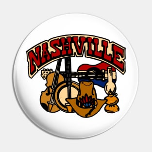 Vintage Style Nashville Pin