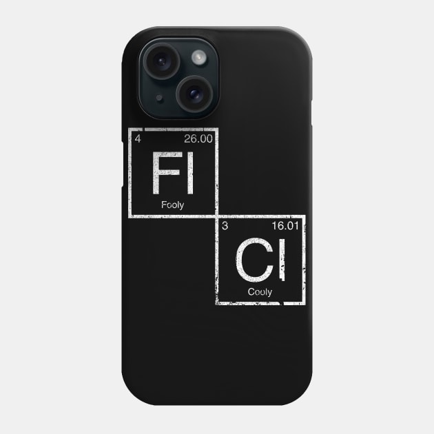 FLCL Periodic Table Phone Case by huckblade