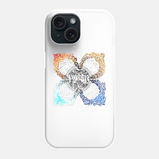 Elemental Mandala Style Phone Case