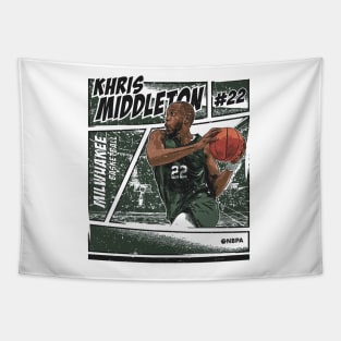 Khris Middleton Milwaukee Comic Tapestry