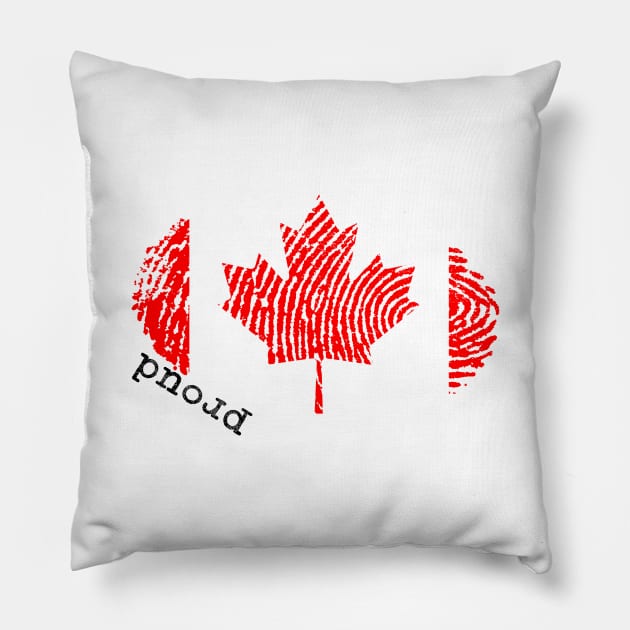 Canada flag Pillow by Shopx