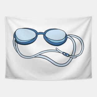 Swim Goggles Tapestry