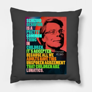 Stephen King Quote 2 Pillow