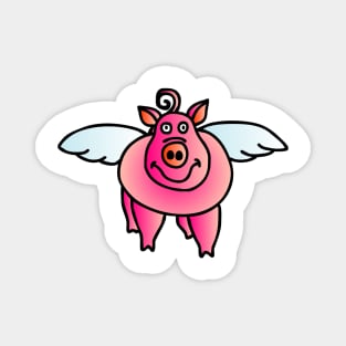 When Pigs Fly Magnet