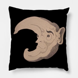 Moon Dog (Moon) Pillow