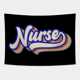 Retro Vintage Registered or Future Nurse Tapestry