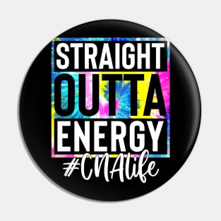 CNA Life Straight Outta Energy Tie Dye Pin