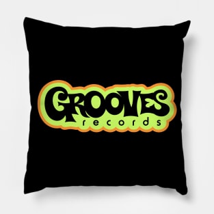 70's Grooves Records Logo Pillow