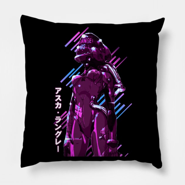 Asuka Langley Pillow by Retrostyle