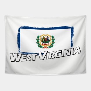 West Virginia flag Tapestry