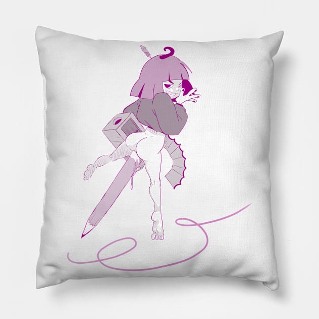 Creative writing Pillow by PsychoDelicia