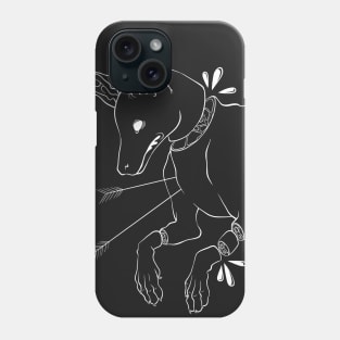 hunter minimal Phone Case