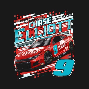 Chase Elliott Black LLumar Car T-Shirt