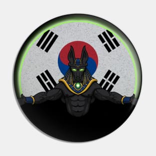 Anubis South Korea Pin