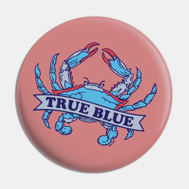 True Blue Pin by OBSUART