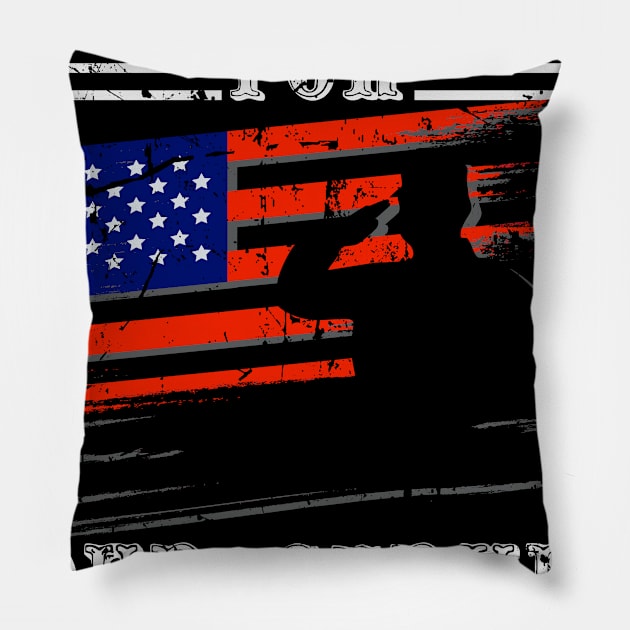 veterans day thank you for your service Pillow by Barnard