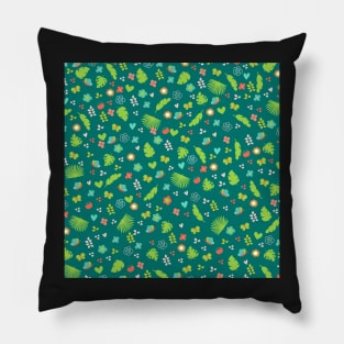 Tropical floral Pillow