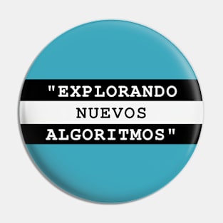 EXPLORANDO NUEVOS ALGORITMOS Pin