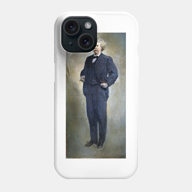 John White Alexander Samuel L. Clemens (Mark Twain) Phone Case by pdpress