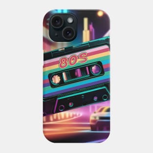 80s nostalgia cassette Phone Case