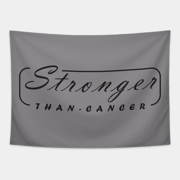 Stronger Than Cancer Tapestry by shopmorocco