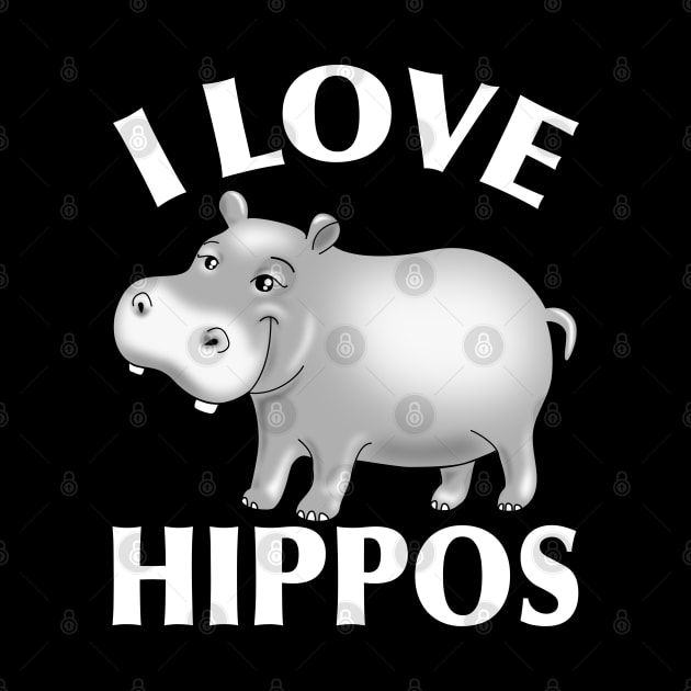 I LOVE HIPPOS by PnJ