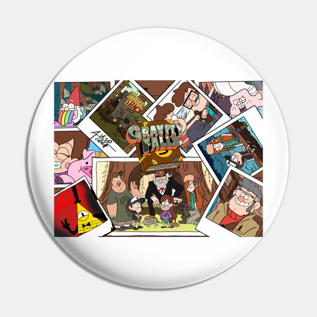 Gravity Falls Pin by Astro1701