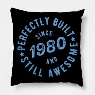 Born in 1980 T Shirt Pillow