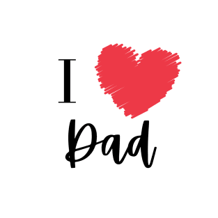 I love Dad T-Shirt