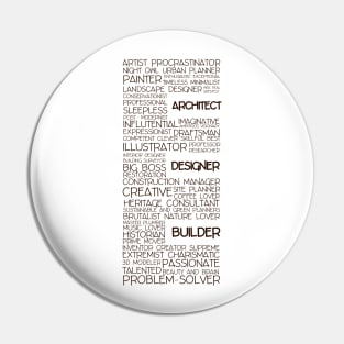 Me as Architect (black text) Pin