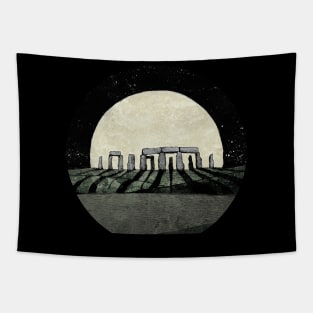 Rising Moon Tapestry