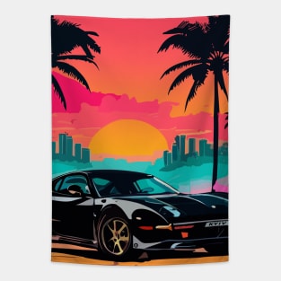 Vintage Summer Vibes Tapestry