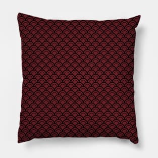 Koi Fish Scales Pattern Pillow