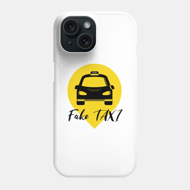 fake taxi driver Phone Case by Javacustoms