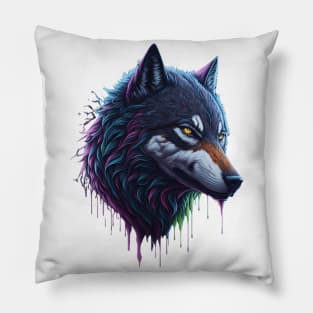 Lone Wolf Pillow