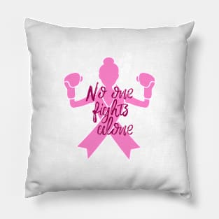 No One Fights Alone Pillow