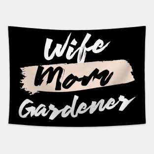 Cute Wife Mom Gardener Gift Idea Tapestry