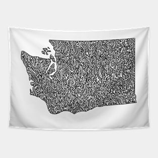 Washington Map Tapestry