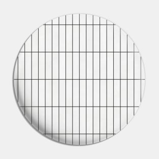 Rectangular Grid Pattern - White Pin